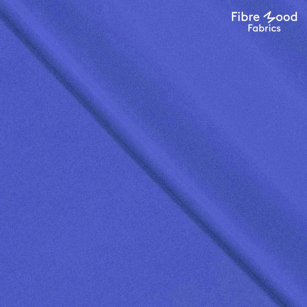 Viscose satijn blauw - Fibre Mood